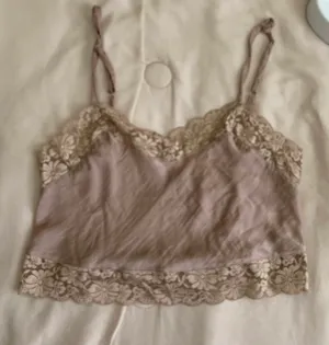 Brandy Melville Pink Silk Top thumbnail 4