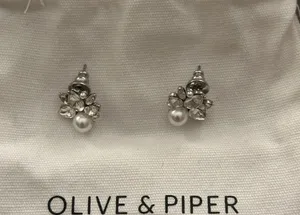 Olive And Piper Mini Bordeaux Studs thumbnail 5