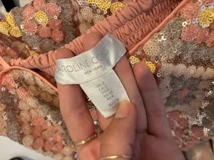 Caroline Constas Sequin Pink Set thumbnail 6
