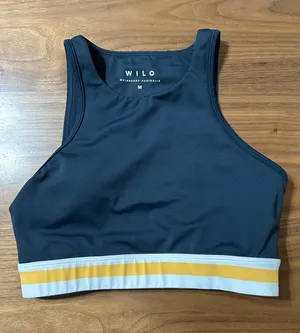 Wilo The Label High-Neck Sports Bra Size Medium thumbnail 1