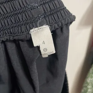 Lululemon Black The Everyday Asymmetric Skirt Minimalist Flowy Lounge Athleisure thumbnail 5