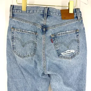 Levi's 501 Button Fly‎ Straight Leg Distressed Non-stretch Cotton Denim 27 thumbnail 5