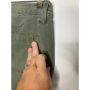 American Eagle Cargo Pants Womens 8 Green Excellent Stretch Utility Straight Leg thumbnail 5
