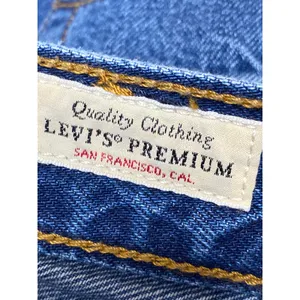 Levi's Women's Blue Medium Wash High Waisted Baggy Wide Leg Denim Jeans Pants 25 thumbnail 3