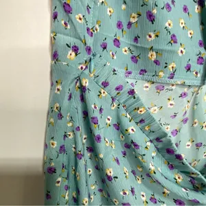 Showpo. Two Different Ways Dress in Blue Floral Sleeveless Backless 10 thumbnail 4