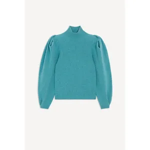Ba&sh Fred Wool Sweater in Bleu Size S thumbnail 4
