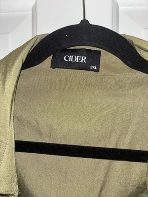 Cider Olive Green Button-Up Dress thumbnail 6