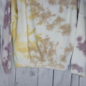 Goodie Two Def Leppard Hysteria Tie-Dye Colorful Graphic Sweatshirt thumbnail 9