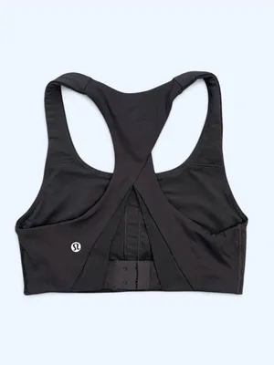 lululemon athletica Invigorate Black Sports Bra activewear yoga Pilates gym 2 thumbnail 3