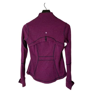 Lululemon Define jacket Teeny Tooth Deep Fuchsia women's size 8 thumbnail 2