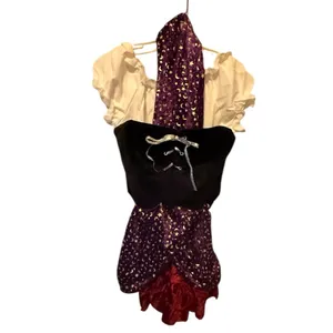 Underwraps Costumes Miss Fortune Halloween Costume Dress thumbnail 2