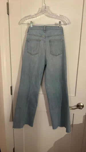 Veronica Beard wide leg jeans thumbnail 4