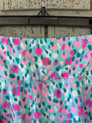 Lilly Pulitzer Luxletic Adlai Skort Multi Hottie Dottie Size Large Tennis Golf thumbnail 4