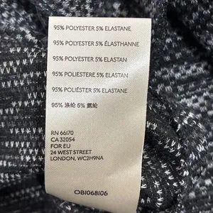 NWT Free People We The Free Night Star Marled Turtleneck Sweater Grey Size M thumbnail 10