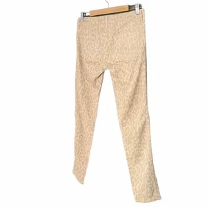 Anthropologie Bella Dahl Tan Cream Leopard Print Low Rise Chino Women’s Size 28 thumbnail 7