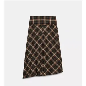 ZARA Asymmetrical Skirt low rise thumbnail 8