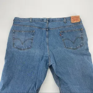 Levi's 550 Relaxed Fit‎ light wash classic jeans size 50 x 30 thumbnail 9