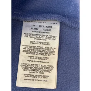 Columbia Fleece Vest Size L Periwinkle Blue Full Zip thumbnail 7
