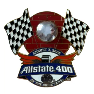 NASCAR Allstate 400 Race Pin 2005 Own a Piece of the Brickyard Lapel‎ Pin #39 thumbnail 1
