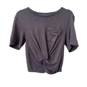 ARITZIA Wilfred Free Twist Front Top Gray‎ Medium thumbnail 2