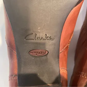 Clark’s Artisan Tige De Cuir Booties Boots Women’s Size 7M Active Air Brown thumbnail 10