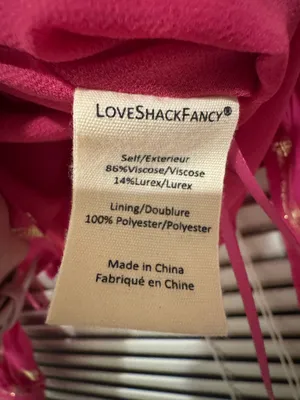 Love Shack Fancy Blaze Top Very Berry thumbnail 5