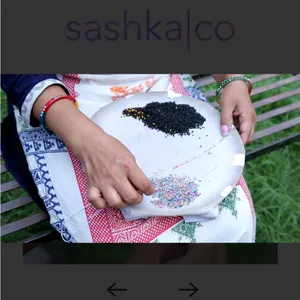 Beaded Story Bracelet made women in Nepal - by Sashka thumbnail 4