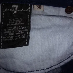 7 For All Mankind 10 30 A Pocket Dark Wash Jeans thumbnail 5