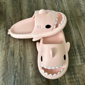 Pink Shark Slip On Shoes - Size 9.5/10 women’s thumbnail 2