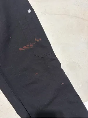 Figs Black Drawstring scrub Pants medium thumbnail 6
