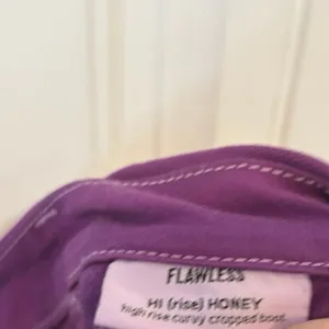 Joes Jeans Purple Flawless High Rise Honey Curvy Cropped Boot Jeans‎ Size 29 thumbnail 6