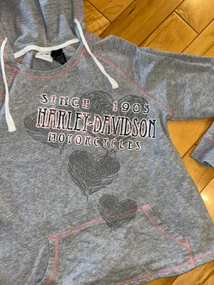 Harley Davidson hoodie thumbnail 2