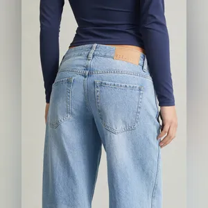 Pacsun Casey Low Rose Baggy Jeans (Light Wash) thumbnail 4