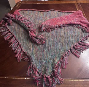 Unbranded Women's Poncho Sweater/ Cape Fringed thumbnail 1