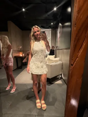 Leo beaded mini dress thumbnail 2