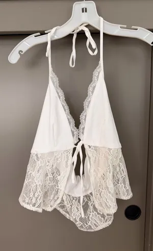 Lace top White thumbnail 1