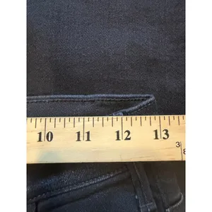 Mother The Hustler Ankle Fray Encounters at Night Dark Blue Stretch Jeans 27 thumbnail 4