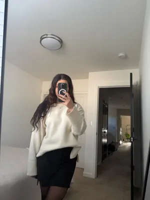 Boutique Off white sweater thumbnail 3