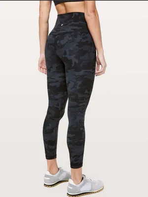 Lululemon Align Pant II 25" Incognito Camo Multi Grey size 6 thumbnail 2