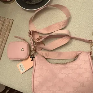 Juicy Couture Pink Crossbody Bag with Matching‎ Pouch thumbnail 2