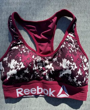 Reebok women's medium-impact sports bra thumbnail 1