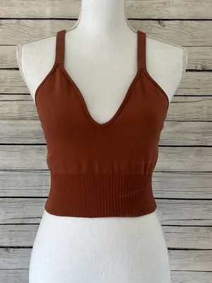 FP Movement Free People Good Karma Crop Tank Size M/L thumbnail 4