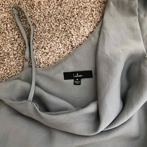 Lulus Sage Green Asymmetrical Midi Dress thumbnail 4