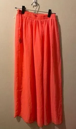 American Apparel Maxi sheer length skirt thumbnail 1