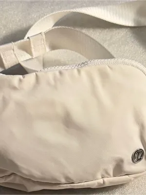 lululemon Cream Mesh-Lined Sports Bra thumbnail 2