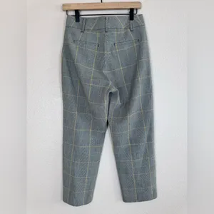 Aritzia Wilfred Jallade Gray Plaid Trousers Pants size 4 $158 thumbnail 8