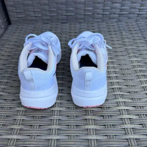 Nike Downshifter 12 Womens Running Shoes White Pink Sz 6.5 thumbnail 4
