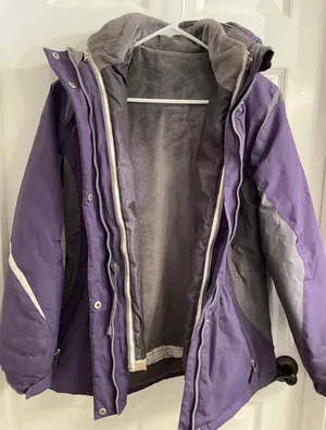 Below zero deep purple winter ski jacket 2in1 thumbnail 3