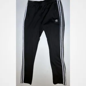 Adidas Originals Primeblue SST Track Pants Black White 3-Stripe Joggers Medium thumbnail 2