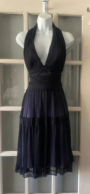 Tadashi Shoji Halter Lace Dress thumbnail 1